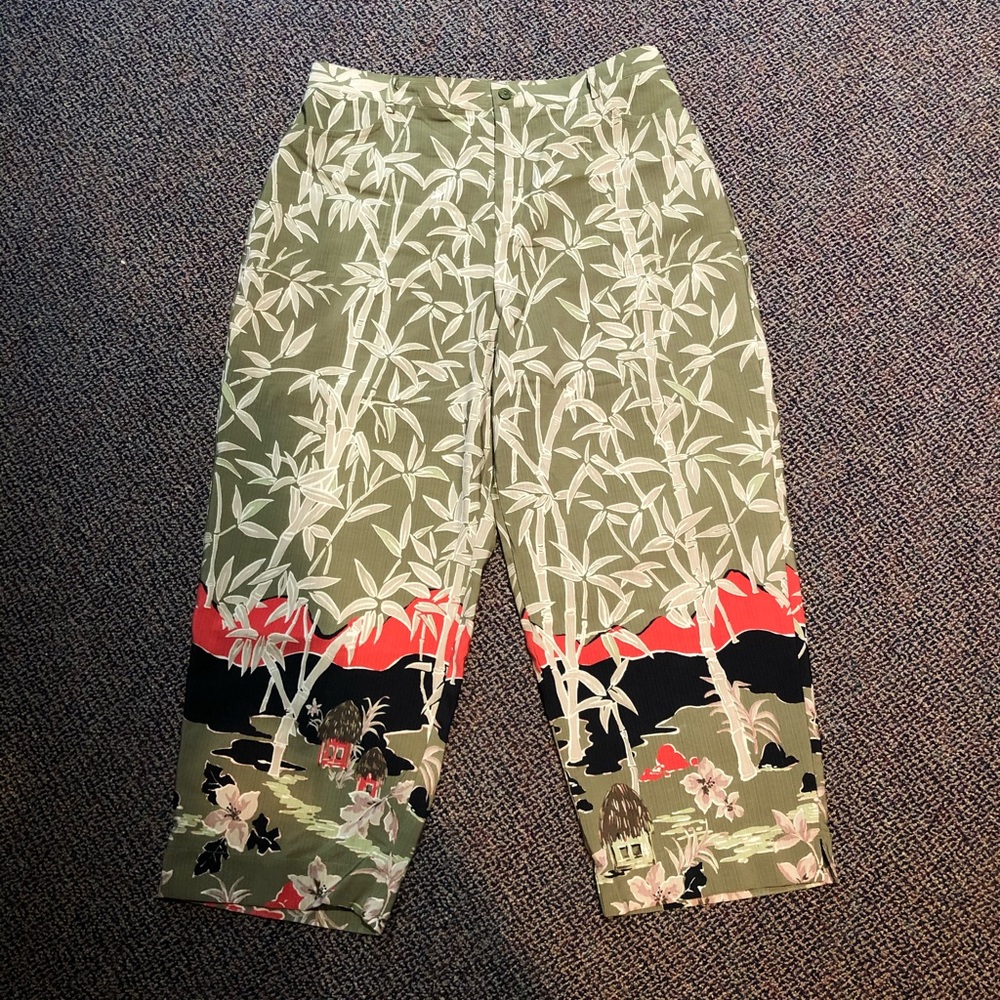 Ruby Rd. Light-Weight Hawaiian Pants. Size: 14